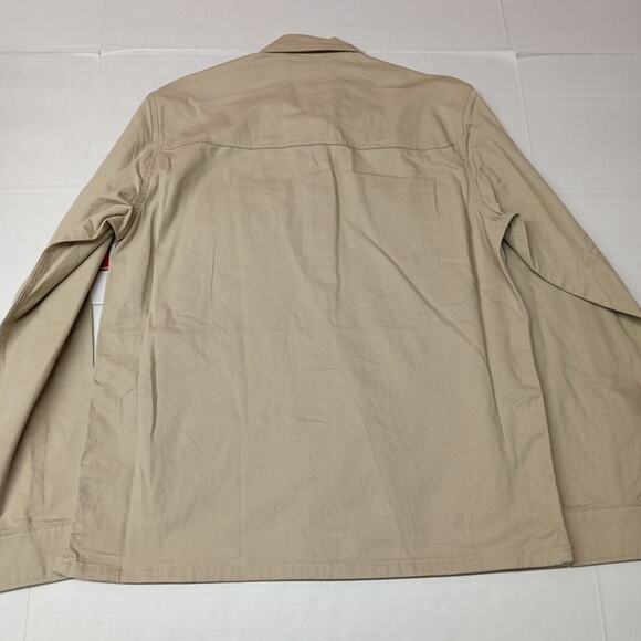 Wrangler Jacket Overshirt Outdoor Work Shacket Size S Beige - Picture 9 of 9